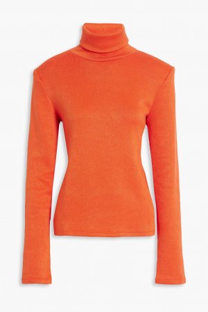 Вязаный свитер с высоким воротником, оранжевый Sara Battaglia
