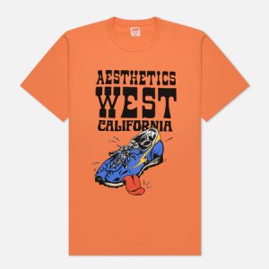 Мужская футболка Aesthetics West TSPTR. Цвет: оранжевый