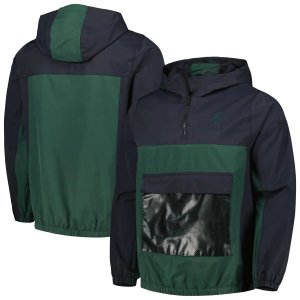 Мужская зеленая куртка-анорак с капюшоном и молнией до четверти Ливерпуль Nike