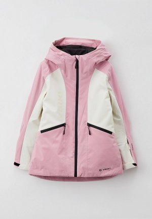 Куртка утепленная Volkl. Цвет: розовый