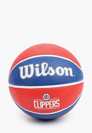 Мяч баскетбольный Wilson NBA TEAM TRIBUTE BSKT LA CLIPPERS. Цвет: разноцветный