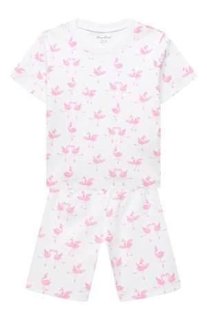 Хлопковая пижама Kissy. Цвет: розовый
