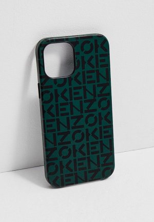 Чехол для iPhone Kenzo 12 PRO MAX. Цвет: зеленый
