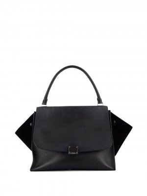 Большая сумка 2010-х годов Céline Pre-Owned. Цвет: черный