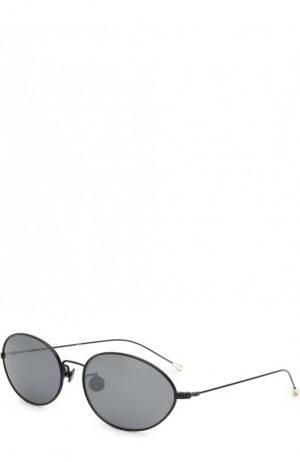 Солнцезащитные очки Ann Demeulemeester. Цвет: черный