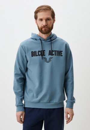 Худи Bilcee Mens Hooded Sweatshirt. Цвет: голубой