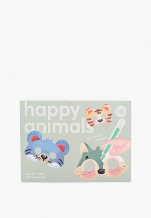 Набор для рисования Happy Baby Animals. Цвет: разноцветный