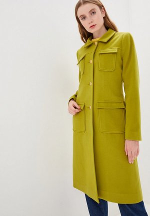 Пальто Style national. Цвет: зеленый