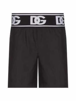 Плавки-шорты с логотипом Dolce&Gabbana (D&G)