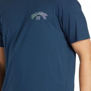 Рубашка с короткими рукавами Arch Fill – мужская , темно-синий Billabong
