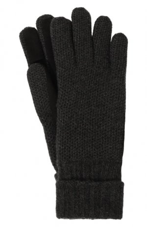 Кашемировые перчатки Moorer. Цвет: серый