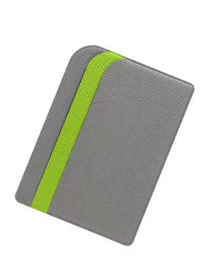 Кредитница унисекс FK-1E серая/зеленая Flexpocket. Цвет: зеленый; серый