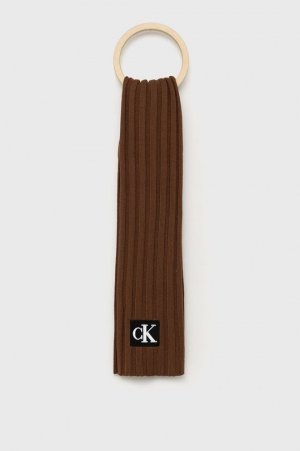 Детский шарф, коричневый Calvin Klein Jeans