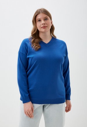 Пуловер Averi. Цвет: синий