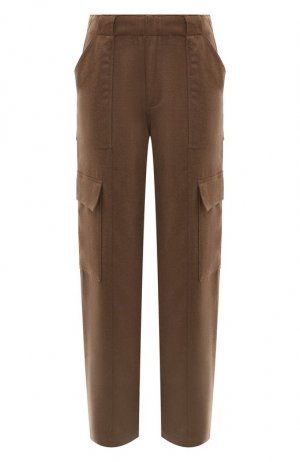 Шерстяные брюки EmRata x AG Amia Adriano Goldschmied. Цвет: коричневый