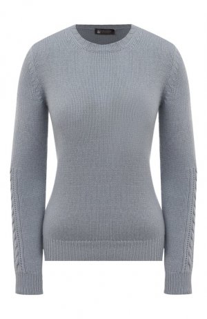 Кашемировый свитер Colombo. Цвет: голубой