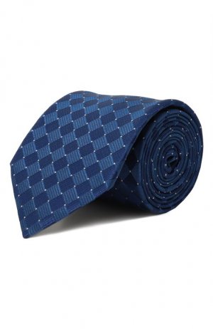 Шелковый галстук Lanvin. Цвет: синий