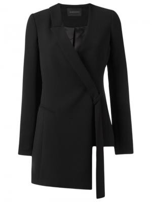 Асимметричный пиджак Giuliana Romanno. Цвет: чёрный