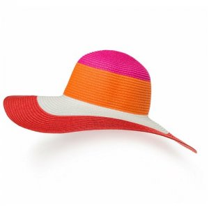 Шляпа AMINCI Katomi. Цвет: красный/оранжевый/белый/розовый