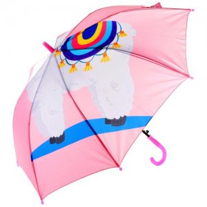 Зонтик детский 123389 55 см Amico. Цвет: розовый/голубой/белый