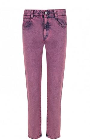 Укороченные джинсы прямого кроя Stella McCartney. Цвет: фуксия