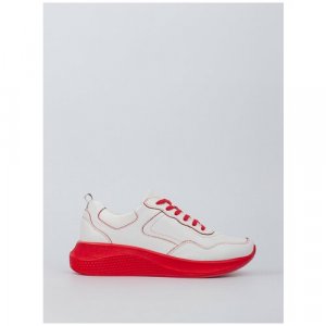 Кроссовки , полнота F, размер 36, красный, белый Reversal. Цвет: красный/белый