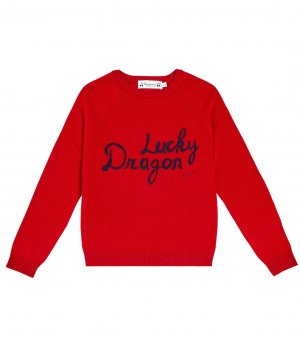 Кашемировый свитер tiego , красный Bonpoint