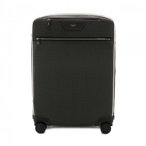 Дорожный чемодан Serapian. Цвет: серый