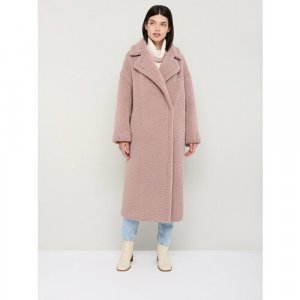 Пальто , размер 40, розовый ALEF. Цвет: розовый