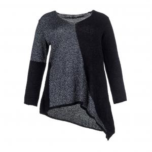 Пуловер MAT FASHION. Цвет: черный/серый