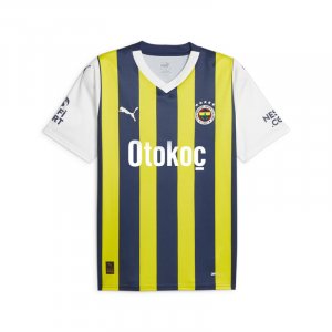 Fenerbahçe SK 23/24 Домашняя мужская майка Medieval Blue Blazing Yellow White PUMA