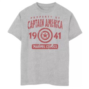 Футболка с рисунком «Капитан Америка 1941» для мальчиков 8–20 лет, комиксы Marvel