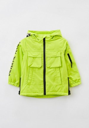 Куртка утепленная Coccodrillo. Цвет: зеленый
