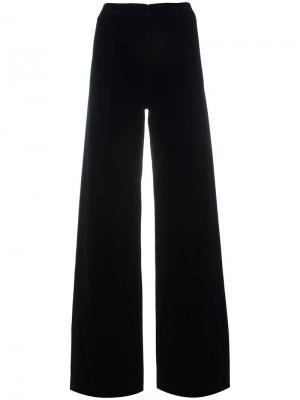 Velvet trousers Emanuel Ungaro Vintage. Цвет: чёрный
