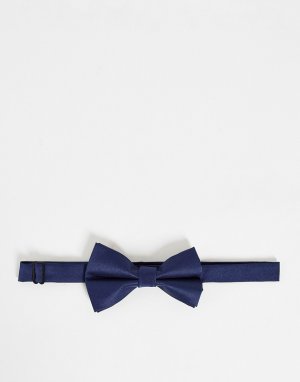 Темно-синий галстук-бабочка ASOS DESIGN