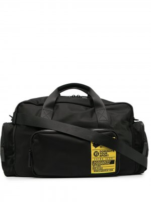 Дорожная сумка с нашивкой XS Dsquared2. Цвет: черный