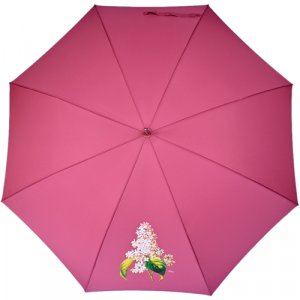 Зонт-трость , полуавтомат, купол 104 см, 8 спиц, система «антиветер», для женщин, розовый, коралловый Airton. Цвет: коралловый/розовый