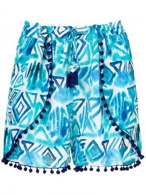 Printed shorts Brigitte. Цвет: navy, white, blue