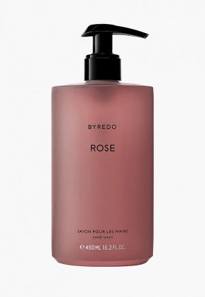 Мыло Byredo ROSE Liquid Hand Soap 450 мл для рук. Цвет: прозрачный