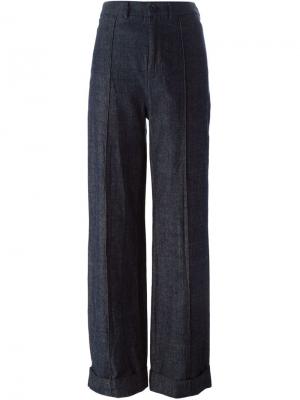 Широкие джинсовые брюки Société Anonyme. Цвет: синий