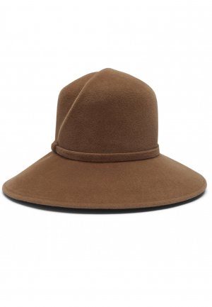 Шляпа LUISA SPAGNOLI. Цвет: коричневый