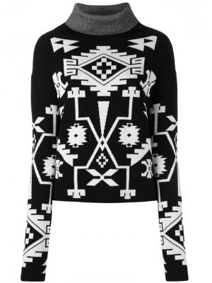 Джемпер Longavi Marcelo Burlon County Of Milan. Цвет: чёрный