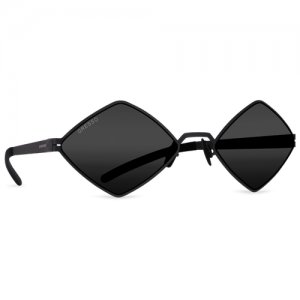 Солнцезащитные очки Gresso, квадратные, с защитой от УФ, черный GRESSO. Цвет: черный