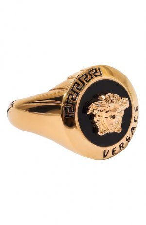 Кольцо Versace. Цвет: золотой