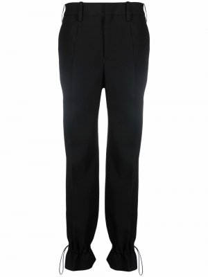 Tailored toggle-fastening trousers JW Anderson. Цвет: черный