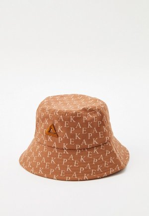Панама Peak Bucket Hat. Цвет: коричневый