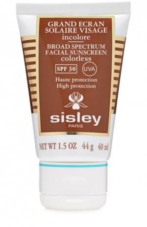 Солнцезащитный крем для лица SPF 30 Colorless Sisley. Цвет: бесцветный