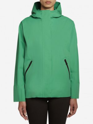 Куртка мембранная женская Gendry, Зеленый Geox. Цвет: зеленый