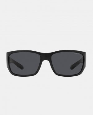 Черные квадратные мужские солнцезащитные очки , черный Arnette