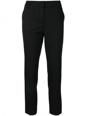 Укороченные брюки с контрастными полосками Dorothee Schumacher. Цвет: черный